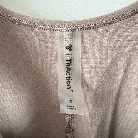 Aritzia Tna Action Butter Shake It Jumpsuit Taupe Size Small - Picture 6 of 6